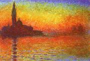 Claude Monet Crepuscule oil on canvas